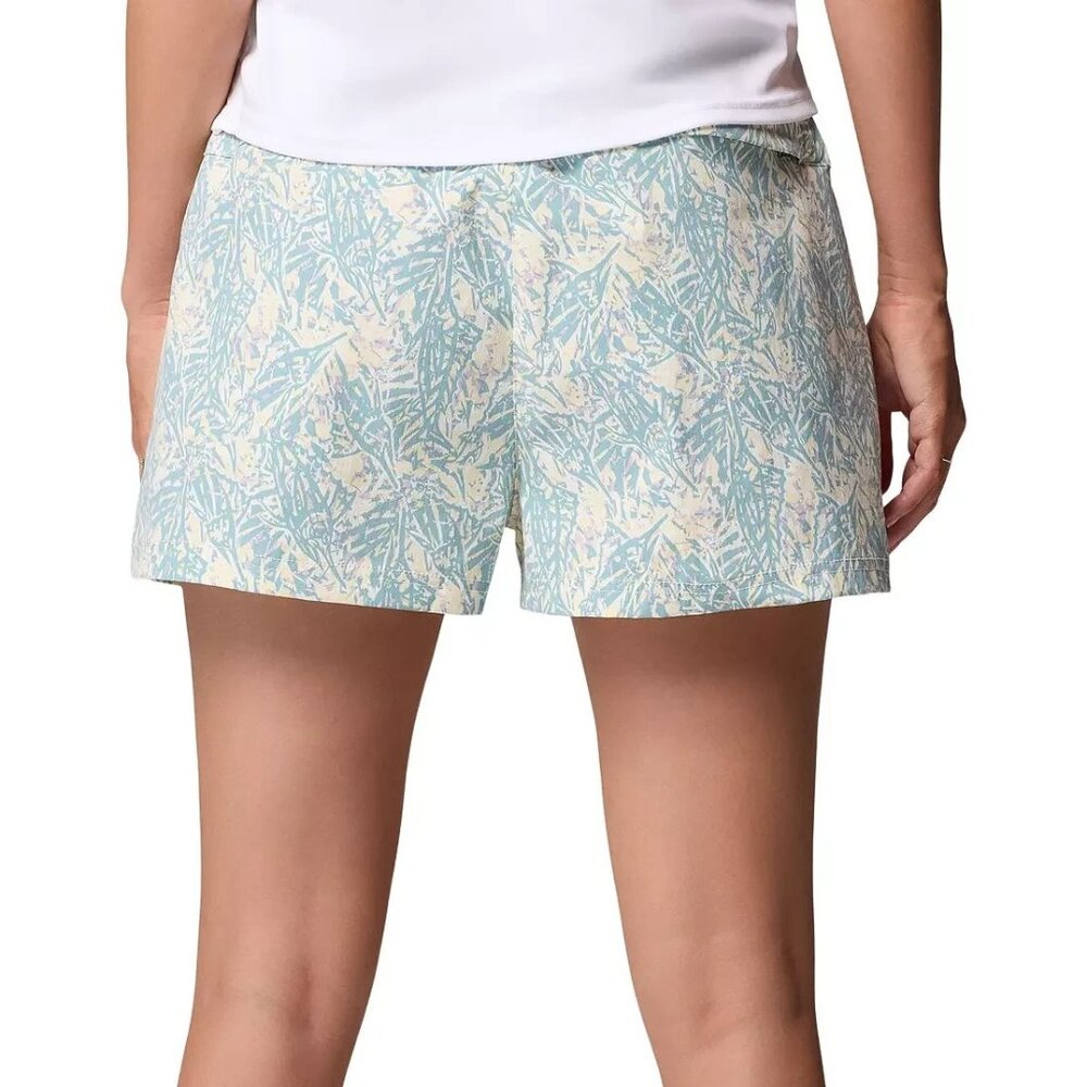 Columbia Women's PFG Rugged Water Printed Short Marlin Palm Size XL 2" Inseam - Picture 3 of 4